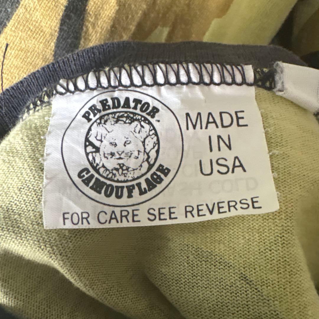 プレデターカモ　ロンT military
