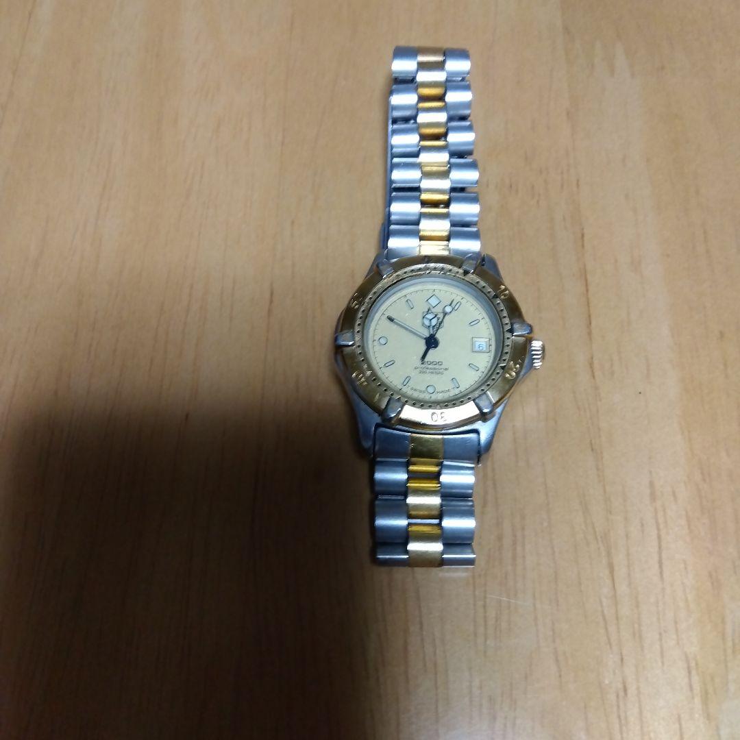 美品‼️タグホイヤーアナログクォーツ 腕時計 　電池切れ寸前の為　お安く出品‼️