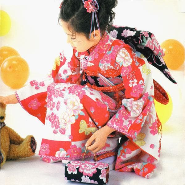 七五三 七歳 女児 着物 祝着 フルセット はなまい