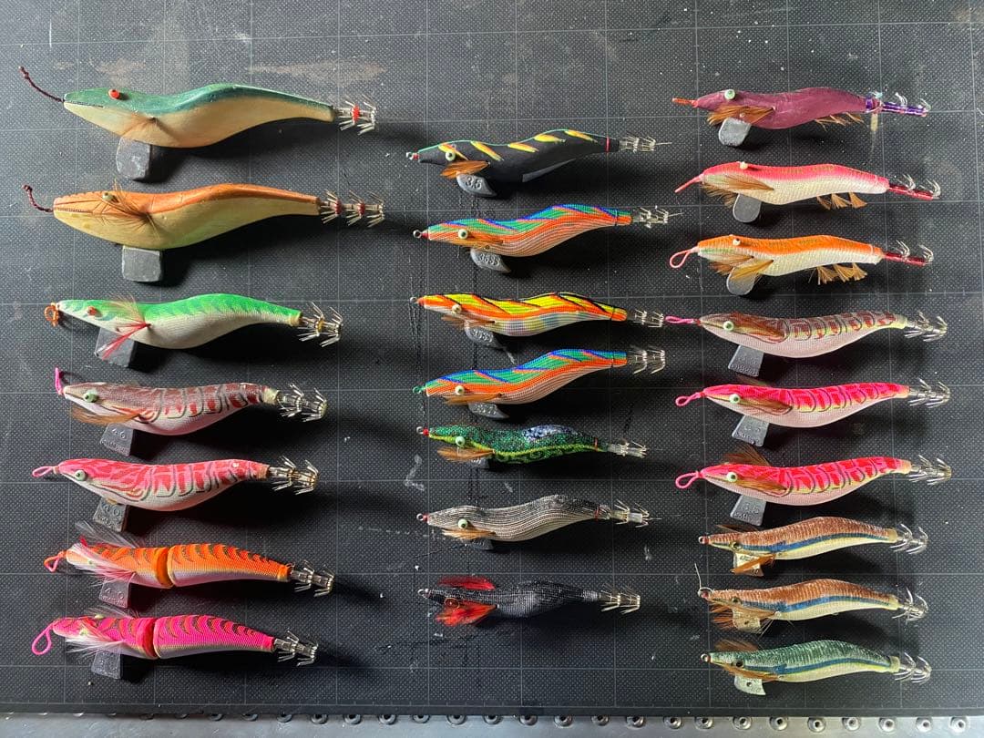 43ハヤシ餌木猿混合　餌木　セット　イカ　ルアー