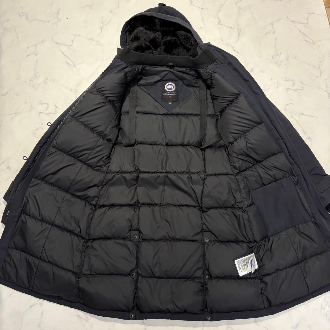 【美品】 カナダグース　ケンジントン　ダウン　M ネイビー