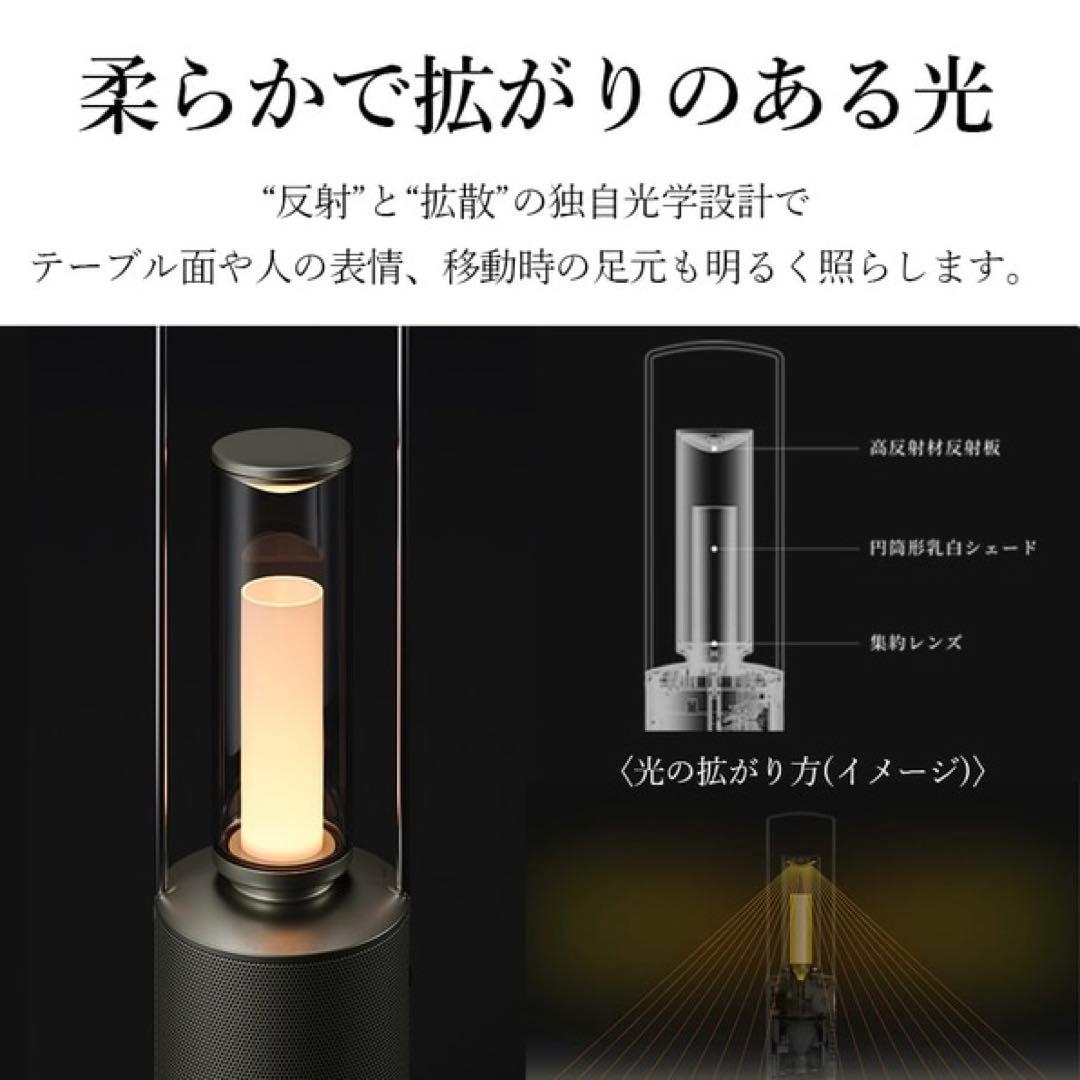 シャープ SHARP ポータブルスピーカーランタン Bluetooth接続タイプ