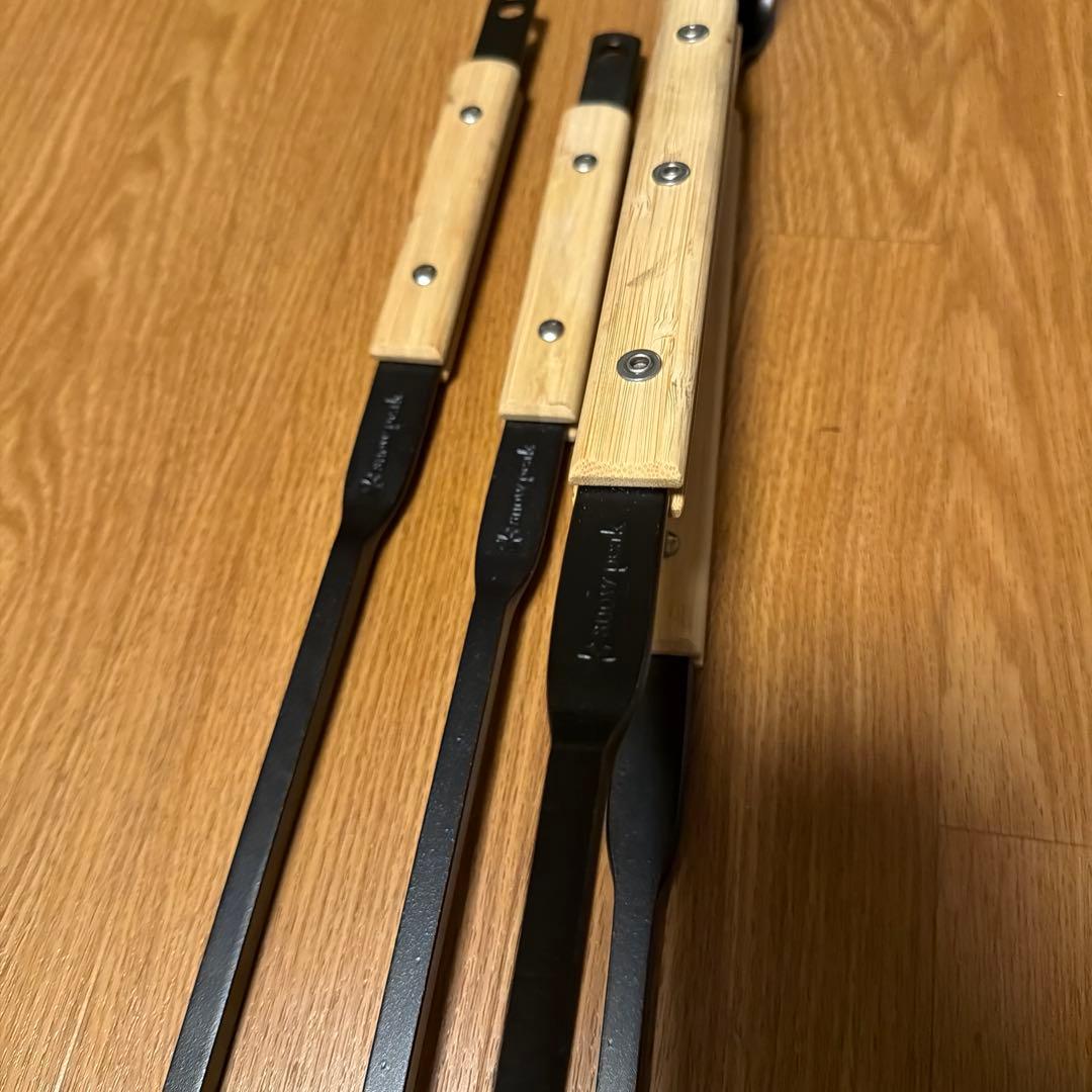 美品  peak 焚き火ツールセット PRO N-017R