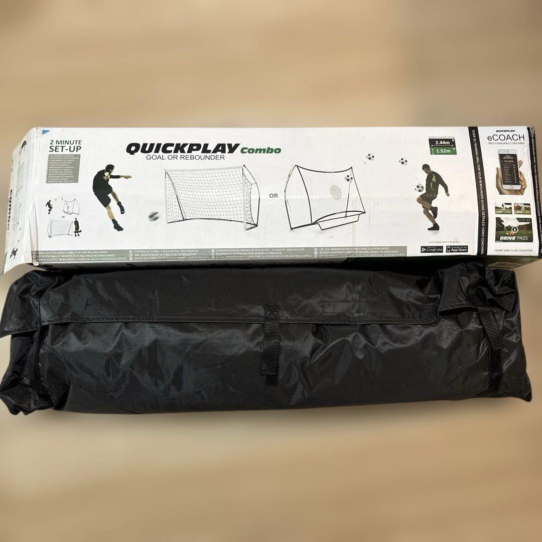 クイックプレイ ミニサッカーゴール兼リバウンダー 組み立て式ゴール 8KC 00