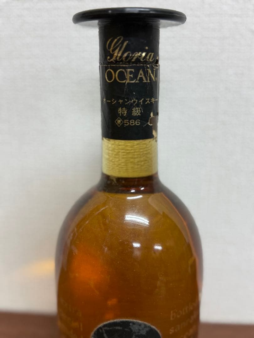 【未開封品】グロリアオーシャン　特級　ウィスキー　古酒　GloriaOCEAN