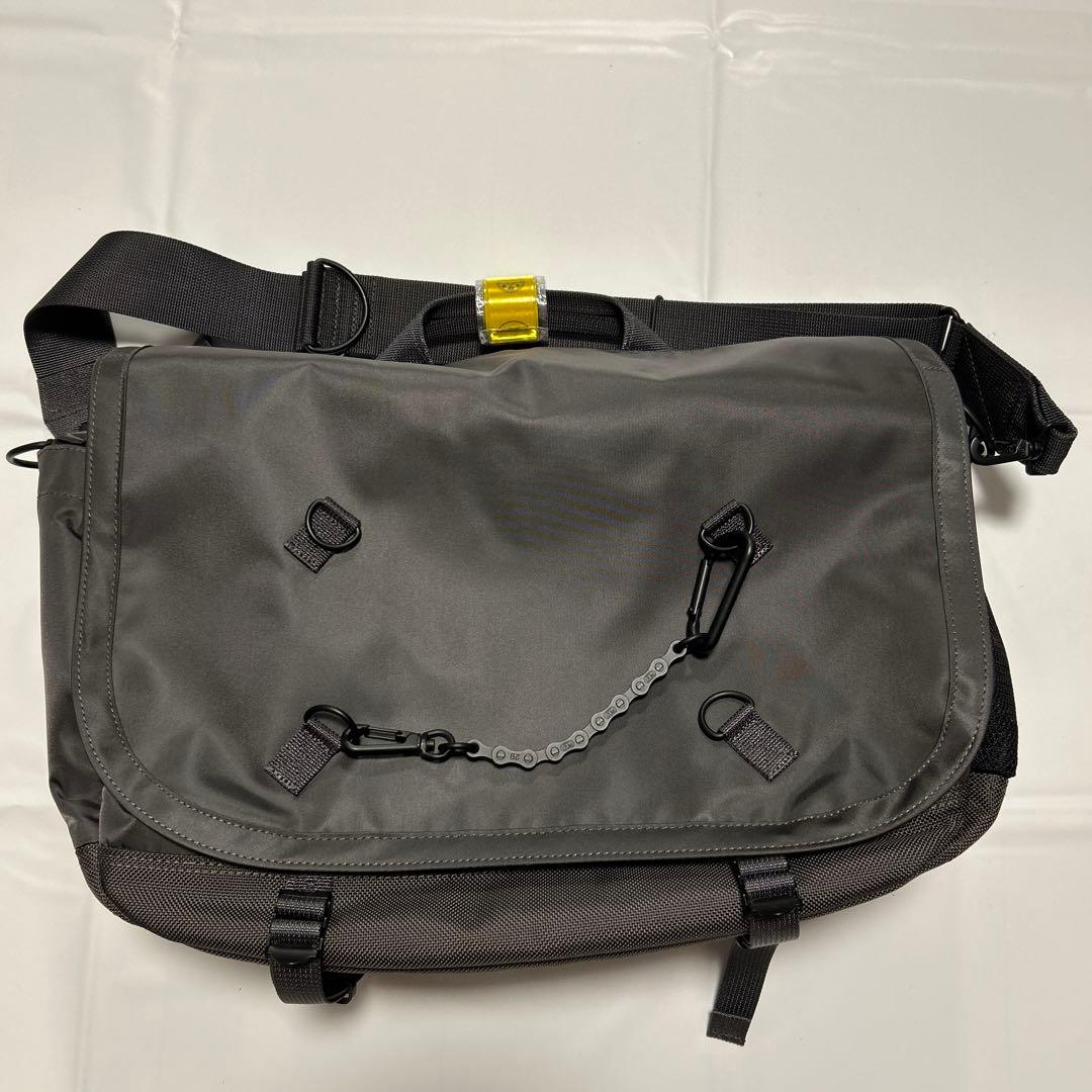 バッグ PORTER RIDE MESSENGER BAG GRAY