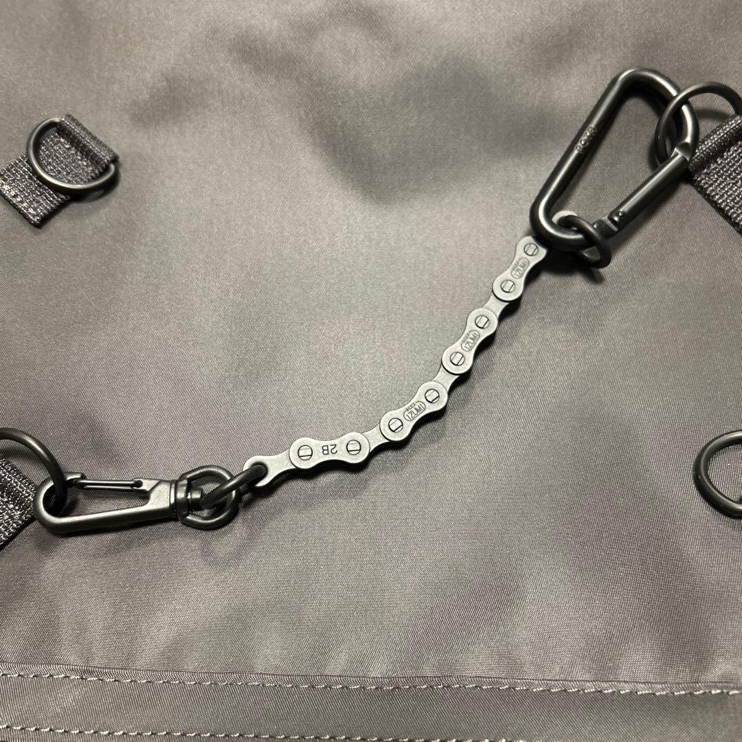 バッグ PORTER RIDE MESSENGER BAG GRAY