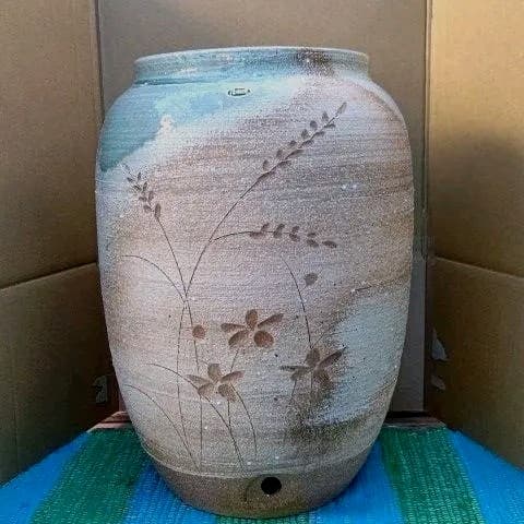 信楽焼きサーバーを傘立てに