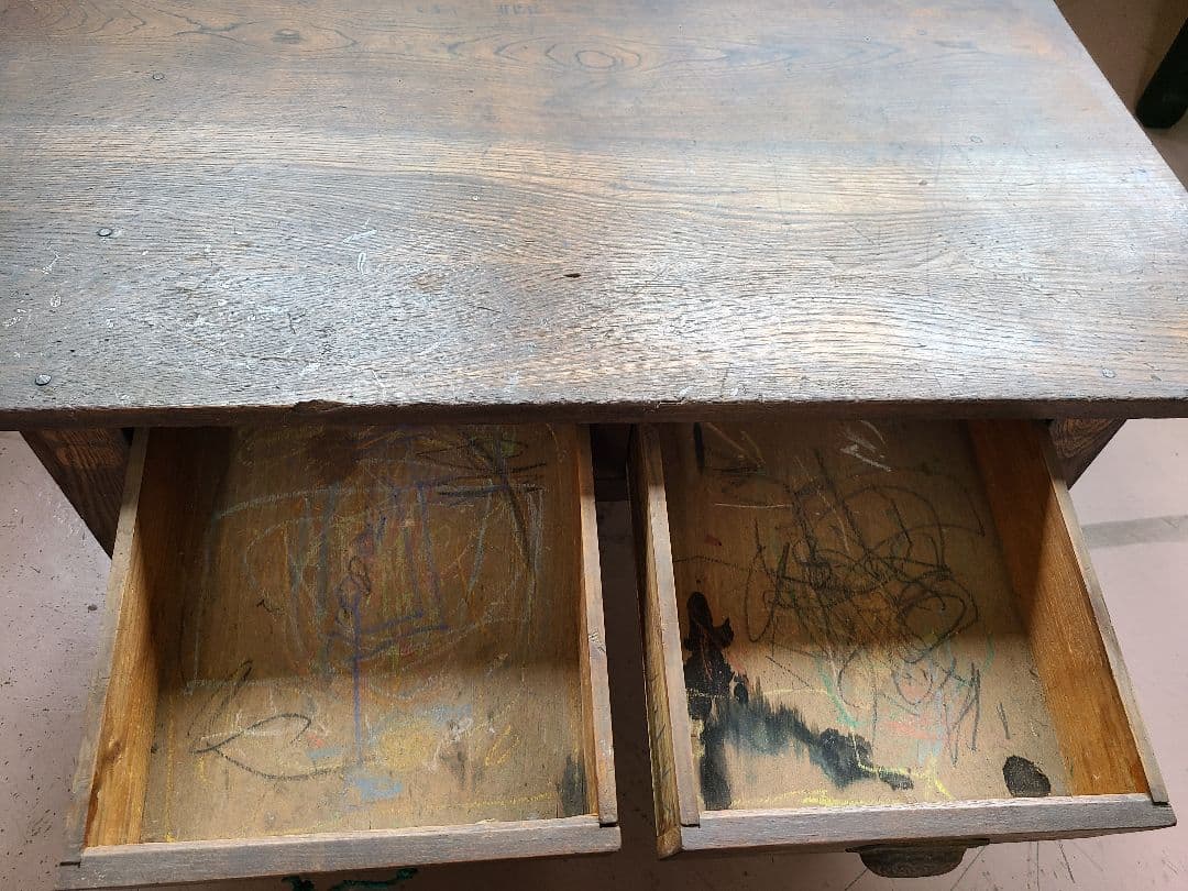 アンティーク骨董レトロ☆文机②