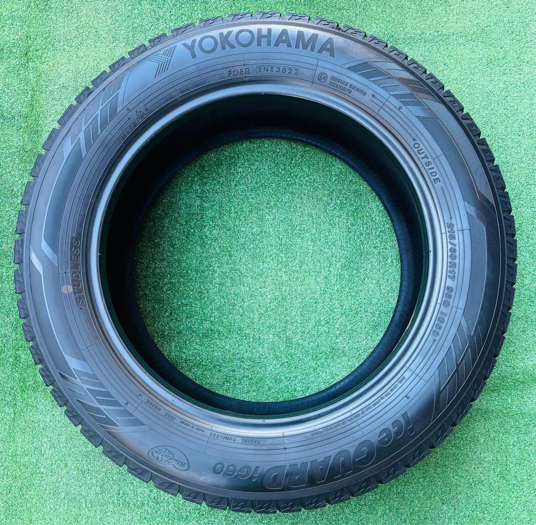 YOKOHAMA iceGUARD 215/60R17 2022年製 深山4本