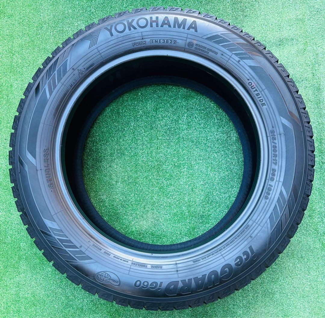 YOKOHAMA iceGUARD 215/60R17 2022年製 深山4本