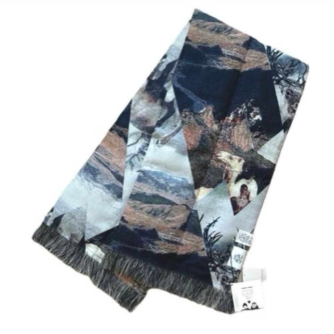 【新品タグ付き】STOFストフ ストール（Flagments JQstole)