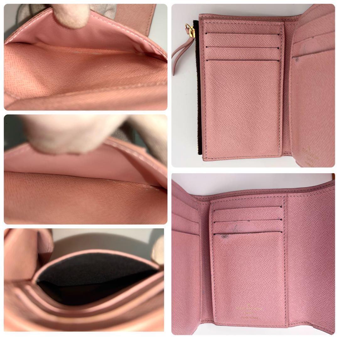 ルイヴィトン ポルトフォイユ ヴィクトリーヌ ダミエ 三つ折り財布 正規品