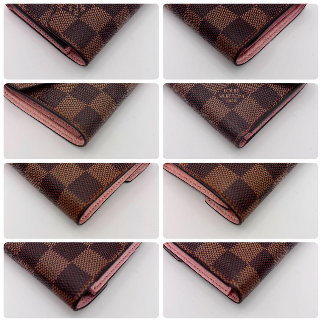 ルイヴィトン ポルトフォイユ ヴィクトリーヌ ダミエ 三つ折り財布 正規品