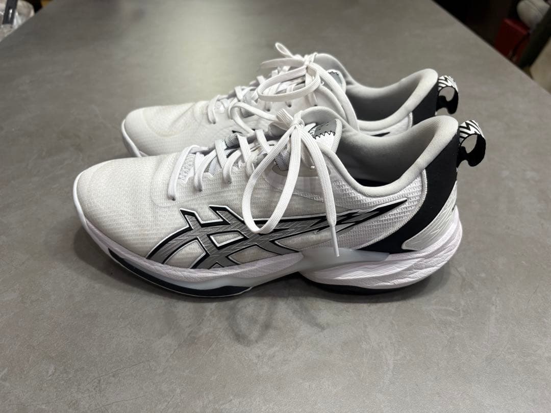 アシックス SWIFTACE スイフトエース 27cm WHITE/BLACK