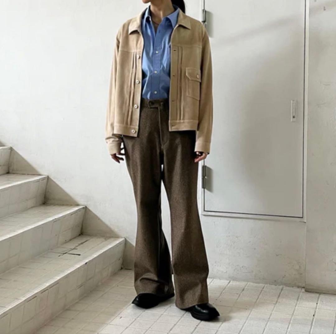 HERILL Lamb suede Jacket ヘリル　美品　25SS