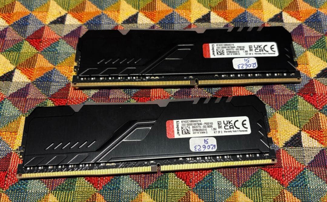 り*う様 HyperX FURY BEAST DDR4 8GB 3200MHz