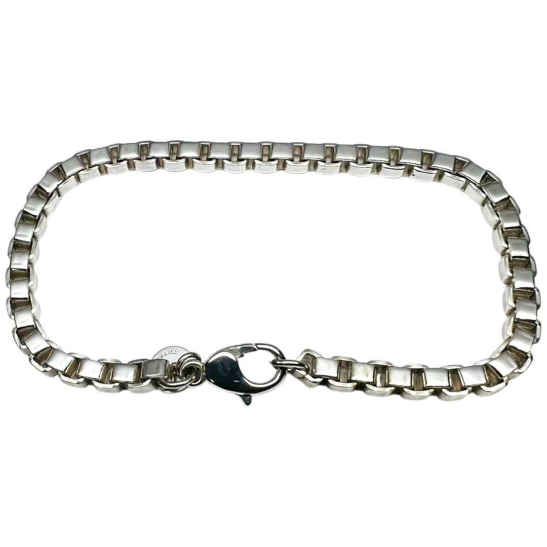 【極美品】TIFFANY ブレスレット ベネチアン 925 シルバー リンク