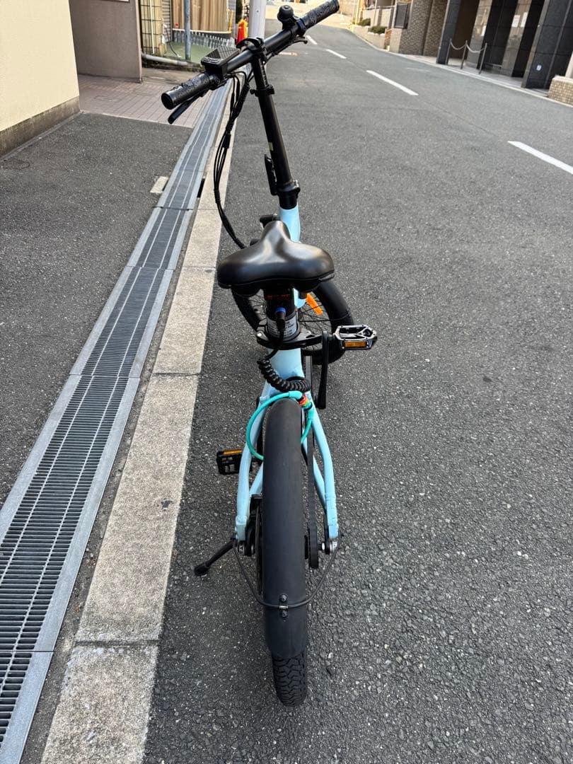 ADO Air 20 ブルー　折りたたみ電動アシスト自転車