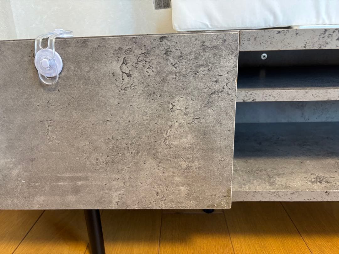 RASIK テレビ台 ストーングレー 150cm 解体済【送料込】