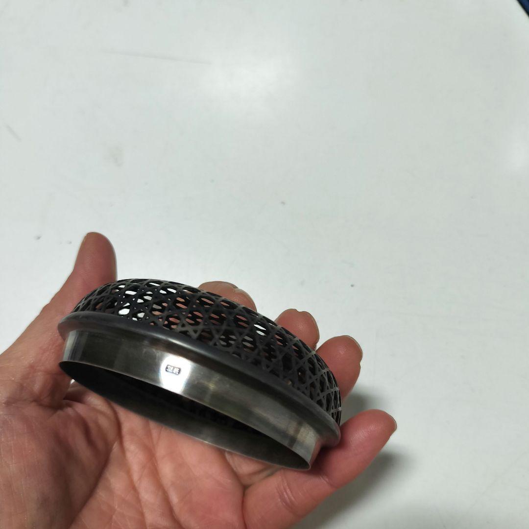 青磁 香炉 純銀火屋 三足香炉 銀火屋