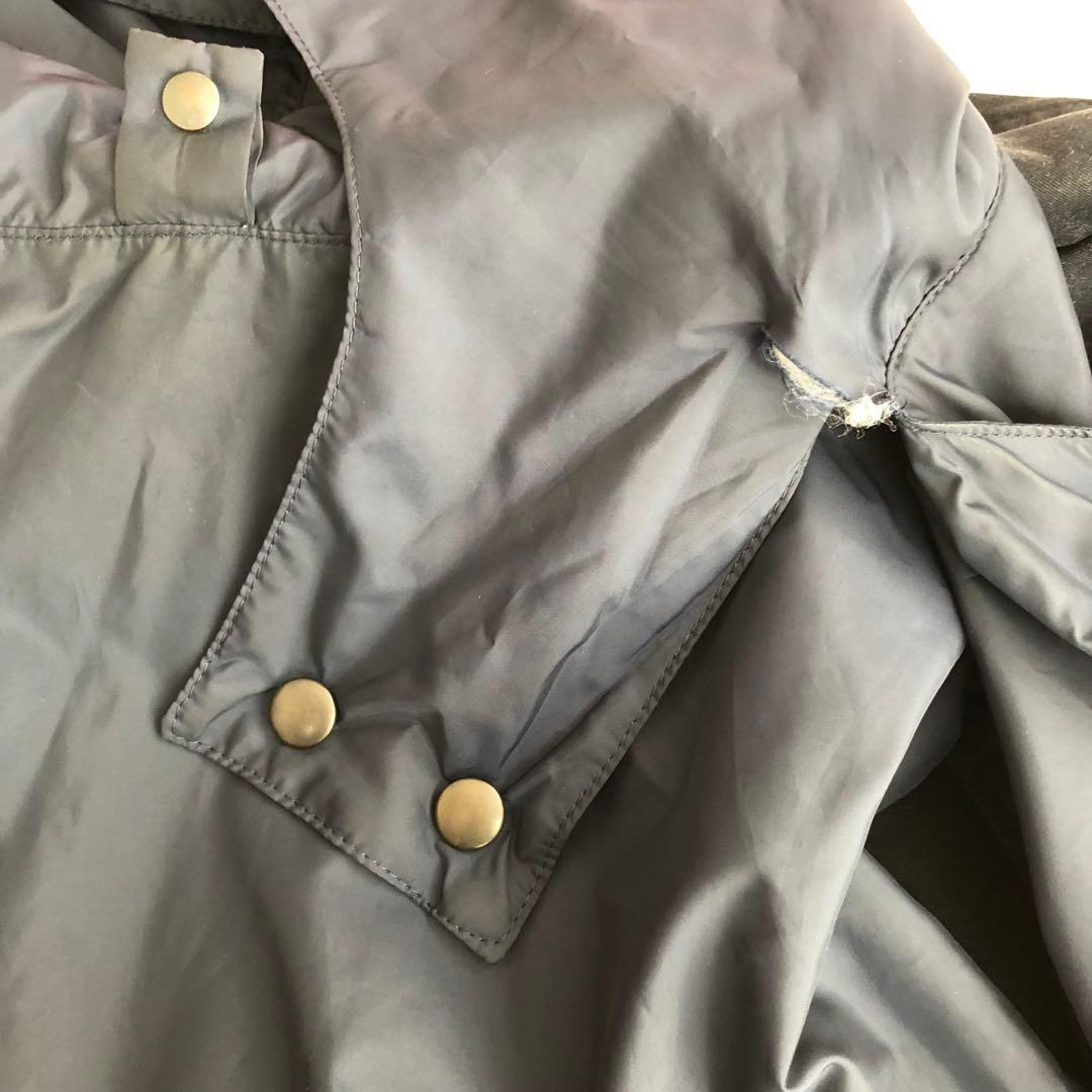 ことらメゾンマルジェラMaisonMargielaモールスキンコート紺色