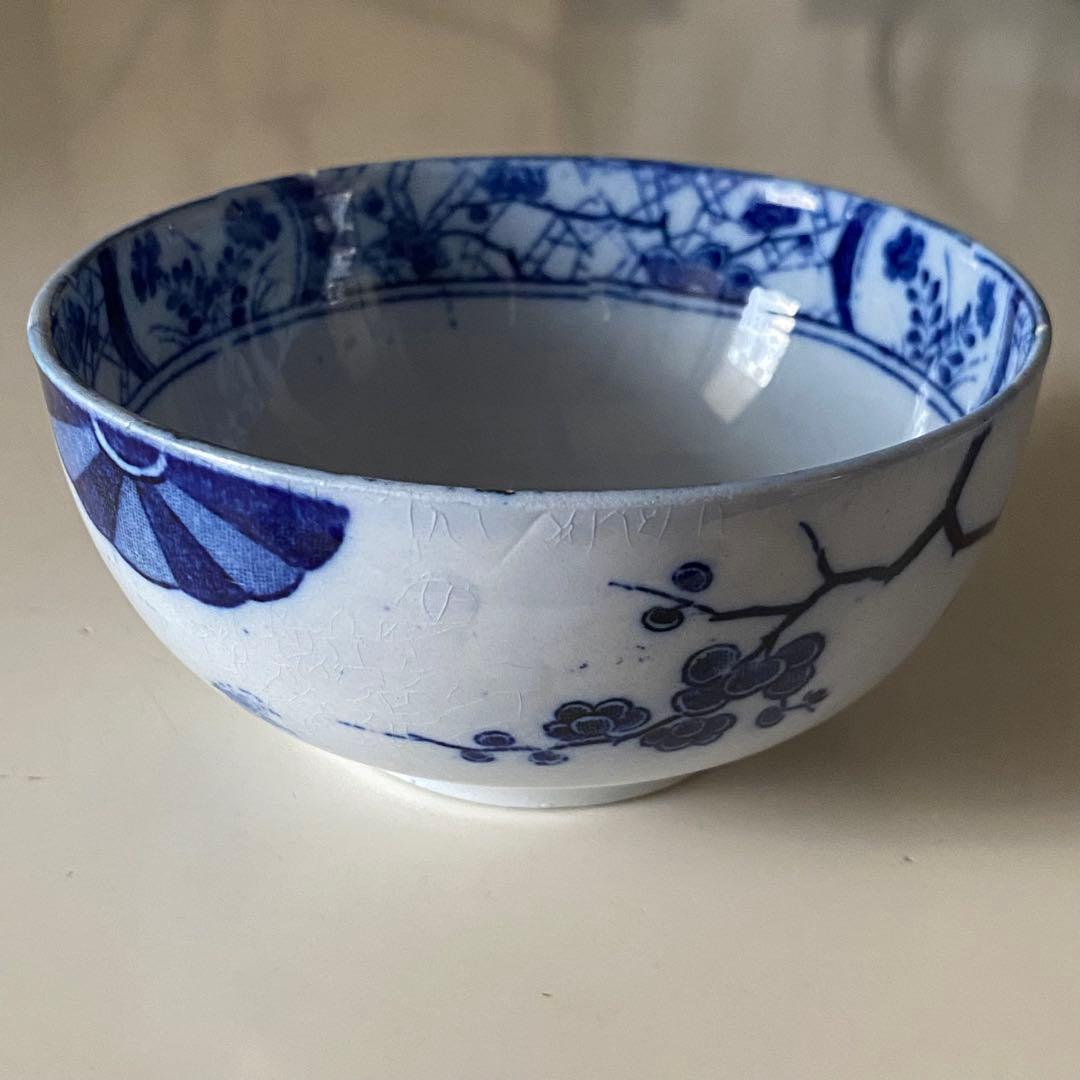 Creil et Montereau JAPONカップ&ソーサー