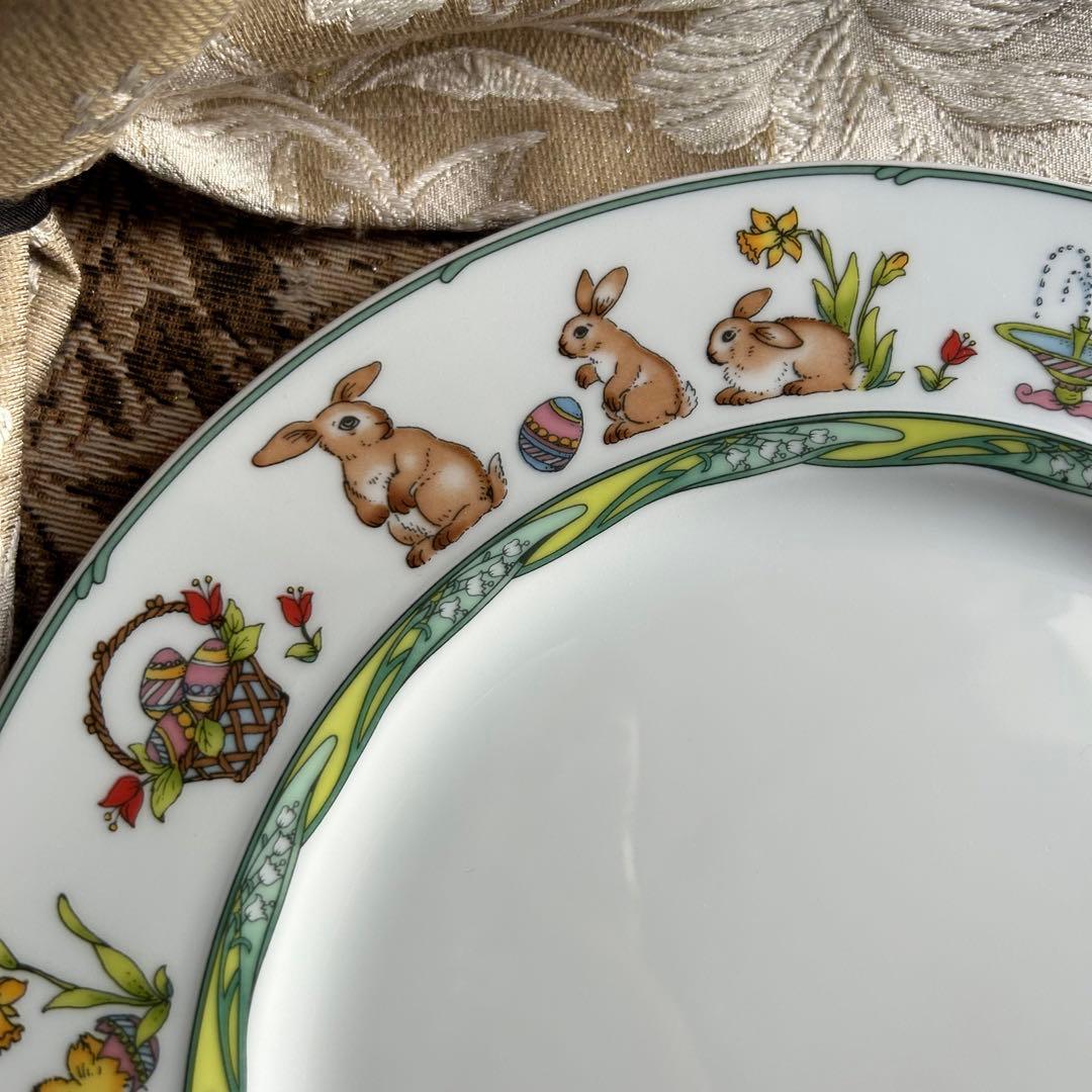 【ドイツ製】HUTSCHENREUTHER EasterRabbit新品チップ有
