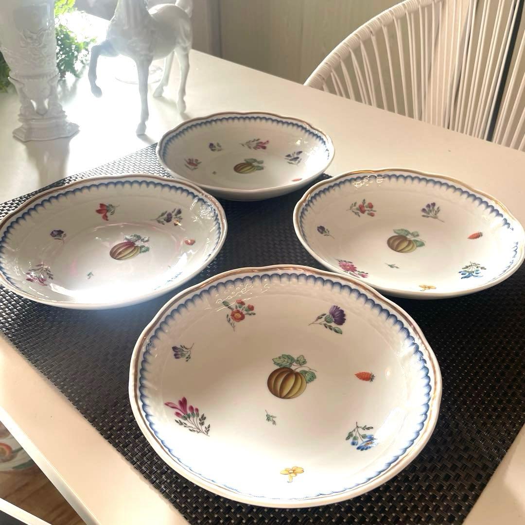 希少イタリアンフルーツ19㎝深皿4枚