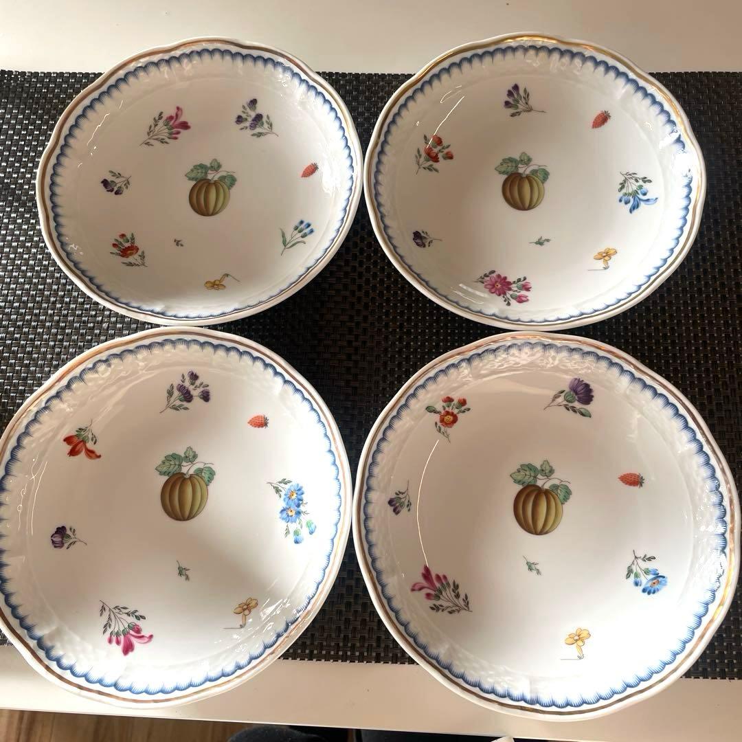 希少イタリアンフルーツ19㎝深皿4枚
