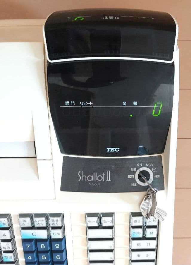 東芝TEC Shallot II レジスター　MA-500