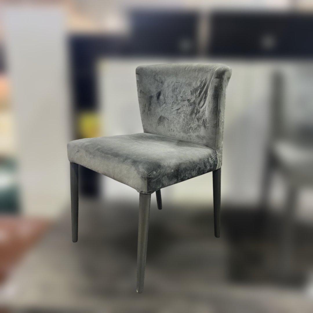 【ligne roset】ロゼチルコ◆ダイニングチェア2脚セット◇ベロア