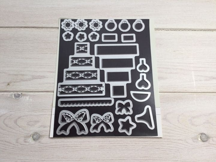 スタンピンアップ　Shake & Celebrate スタンプ＆ダイ