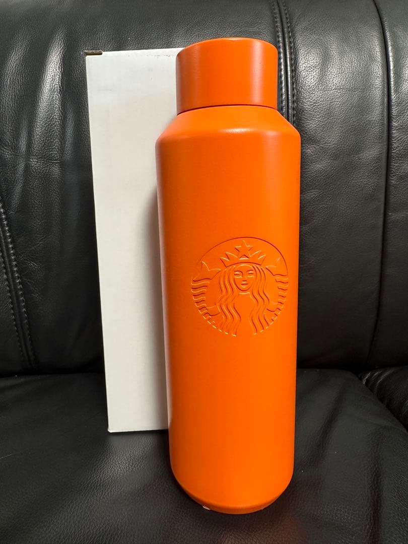 スターバックス　ステンレスボトル　ポーター　オレンジ
