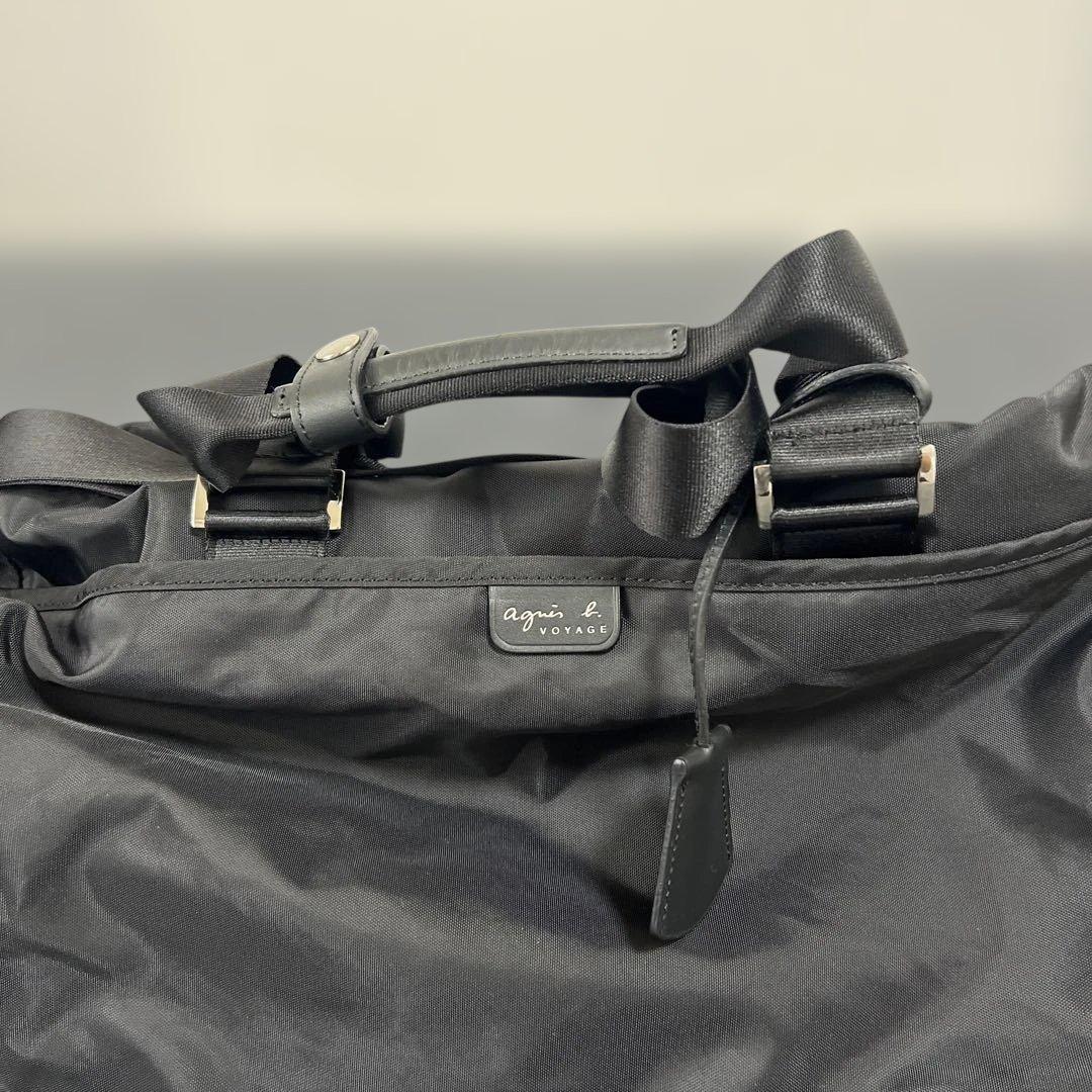 agnes b. voyage アニエスベー 2way ボストンバック　値下げ！