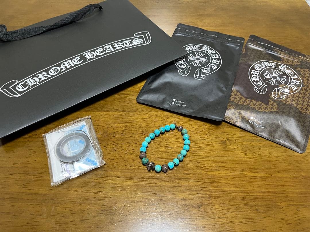 CHROME HEARTS ターコイズ ビーズブレスレット