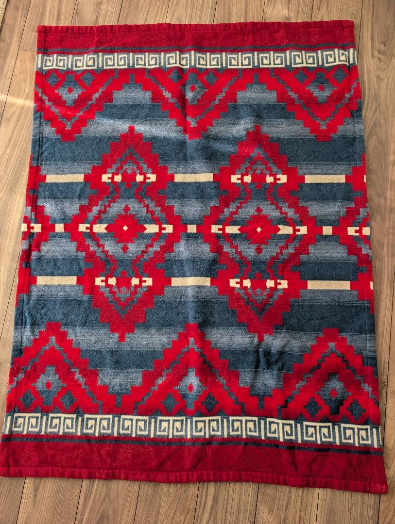 mikerin　ラルフローレン　ネイティブ柄　ブランケット・ラグ