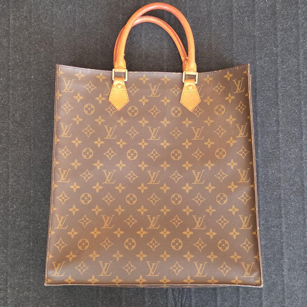 LOUIS VUITTONルイヴィトン サックプラ モノグラムトートバッグ A4