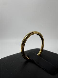 《日本製18金》K18ゴールド シンプル バンドリング1.55g11号 即日発送
