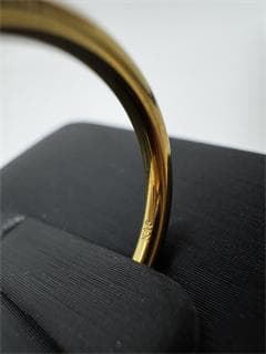 《日本製18金》K18ゴールド シンプル バンドリング1.55g11号 即日発送