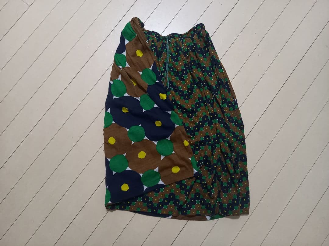 ミナペルホネン　スカート　forest ring 36