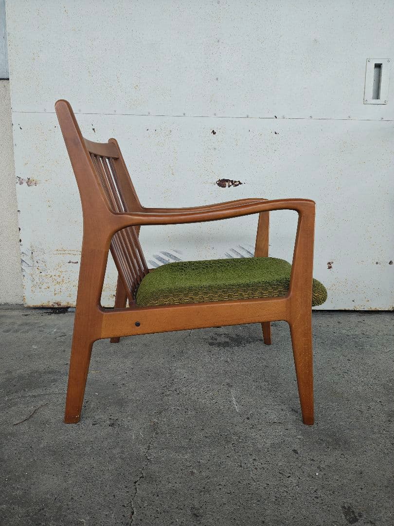 ②1960年代　カリモク　一人掛け　椅子　チェア　ソファ