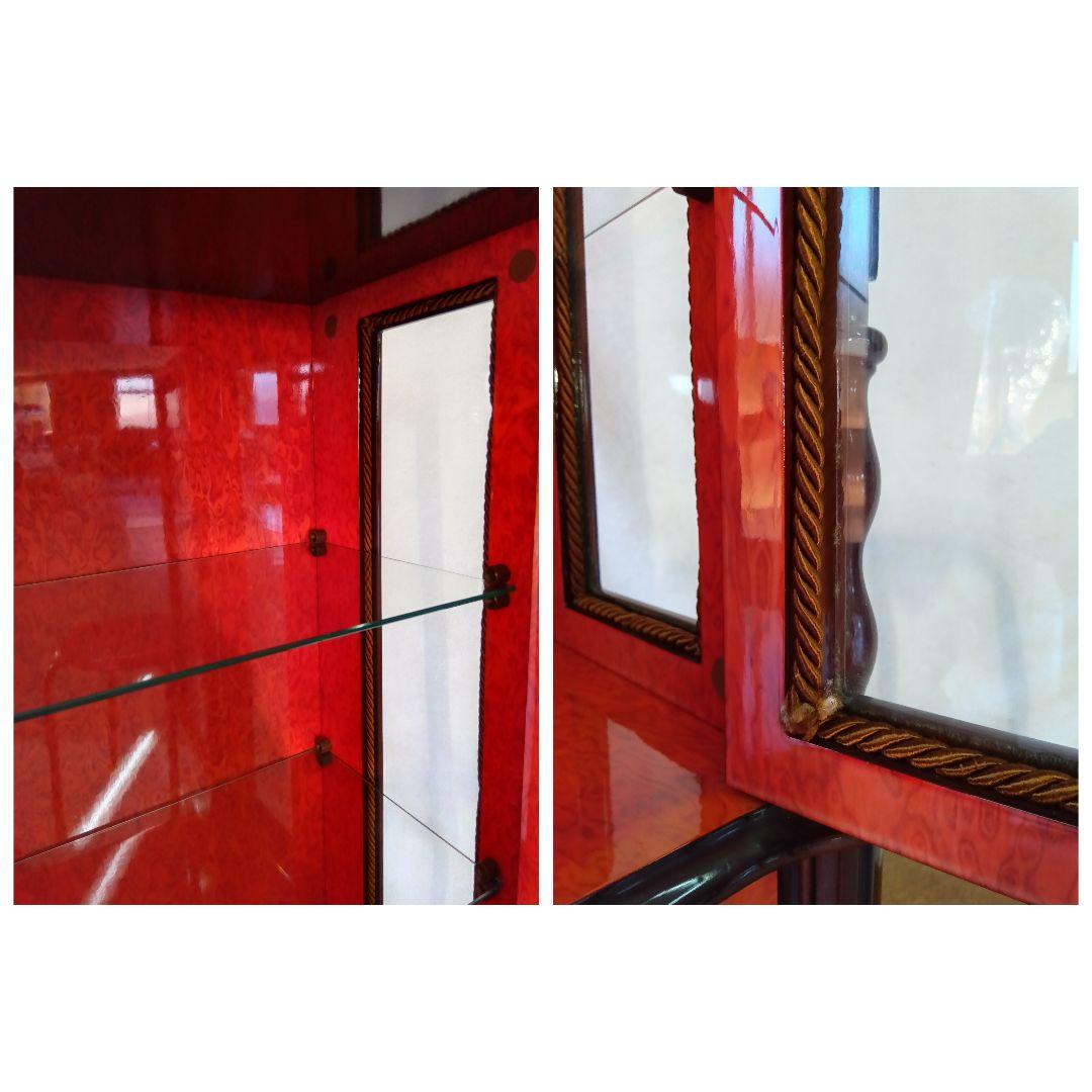 ARTEM社　アンティークガラスキャビネット　ショウケース　飾り棚　ディスプレイ