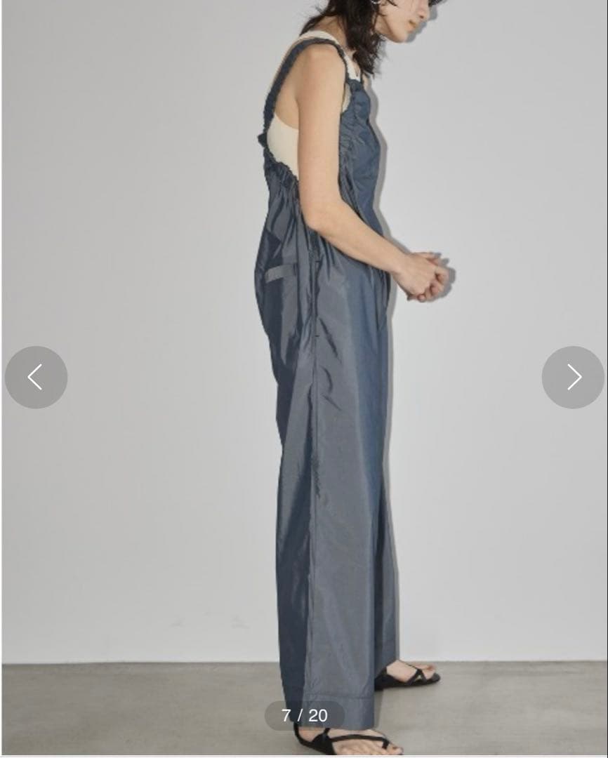 TODAYFUL サイドギャザーコンビネゾン