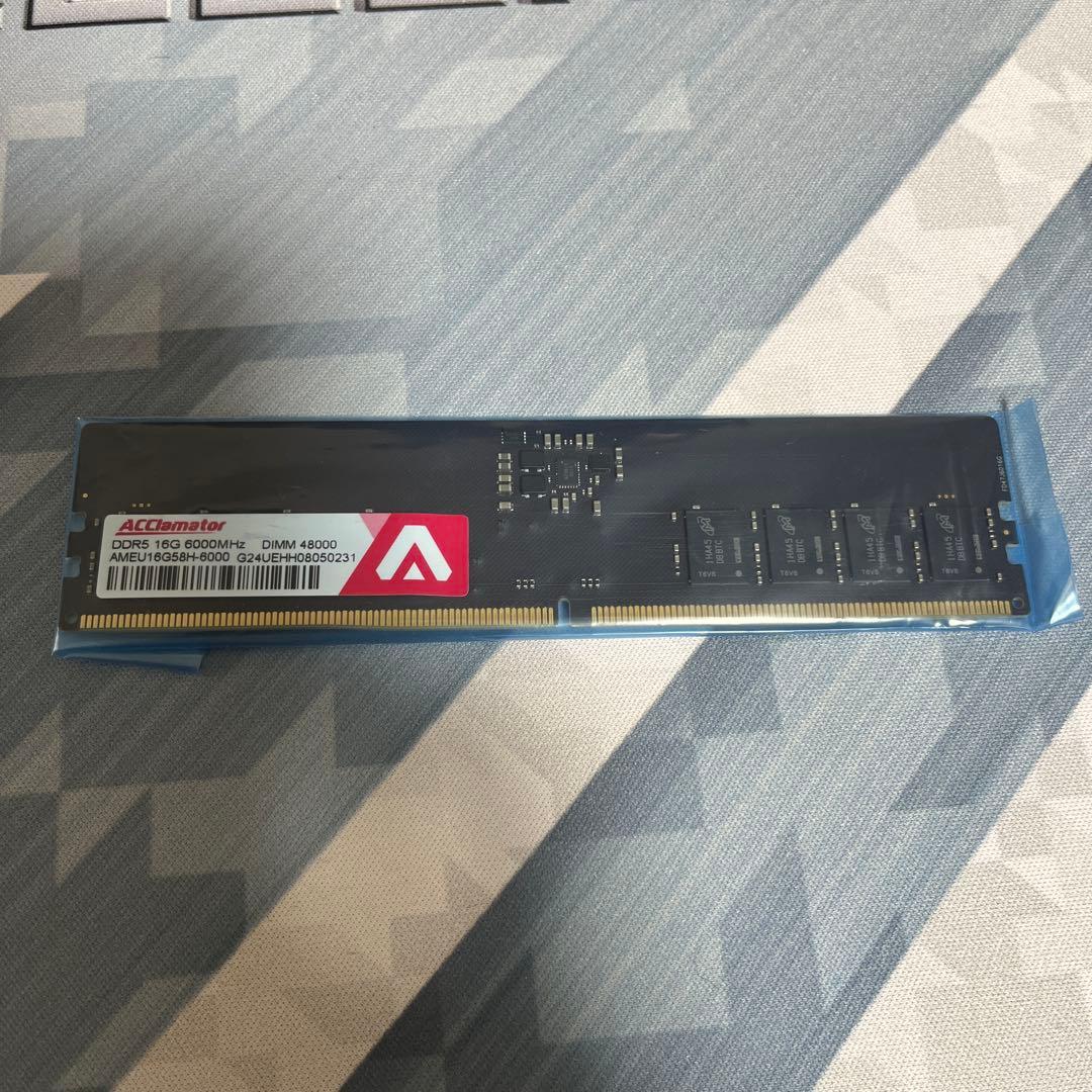 カ*ナ様 ACClamator DDR5 16GB 6000MHz