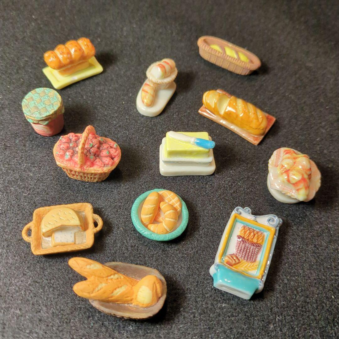 陶器フェーブ12個セット バゲット クロワッサン バター ブーランジェリー ①