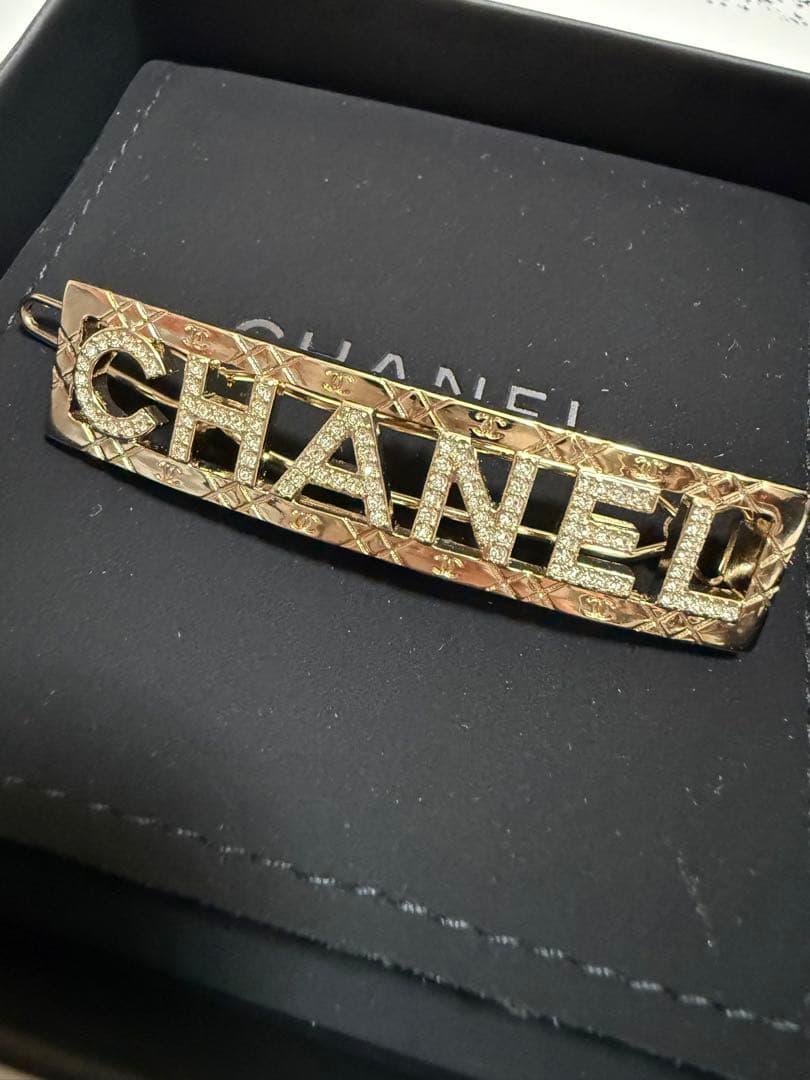 ゆら2525 春夏コレクション CHANEL ヘアピン　箱ショッパー付き