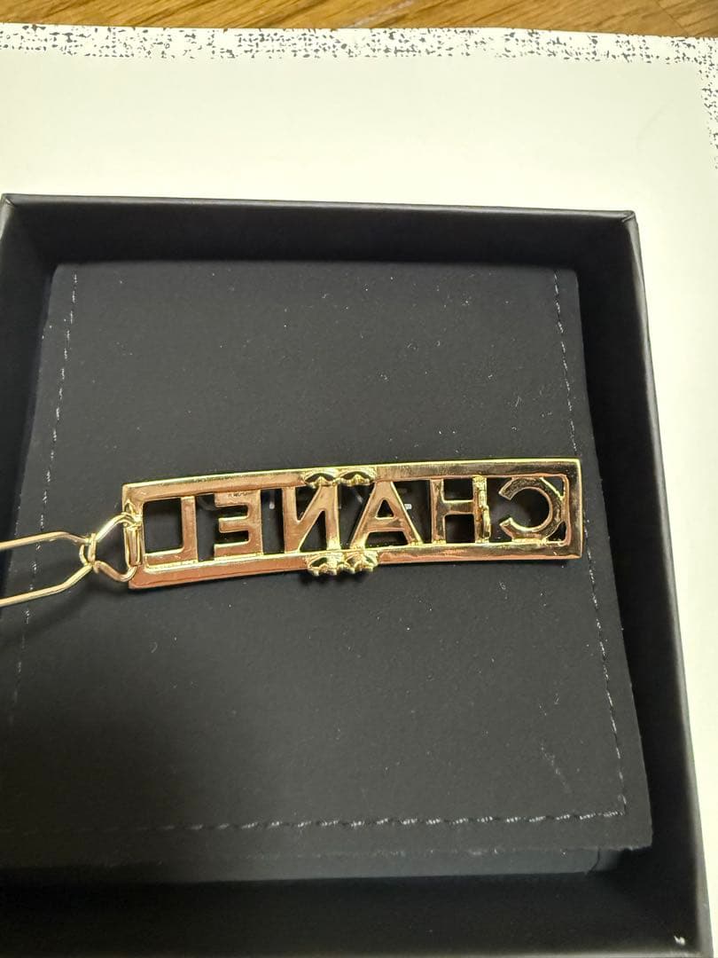 ゆら2525 春夏コレクション CHANEL ヘアピン　箱ショッパー付き