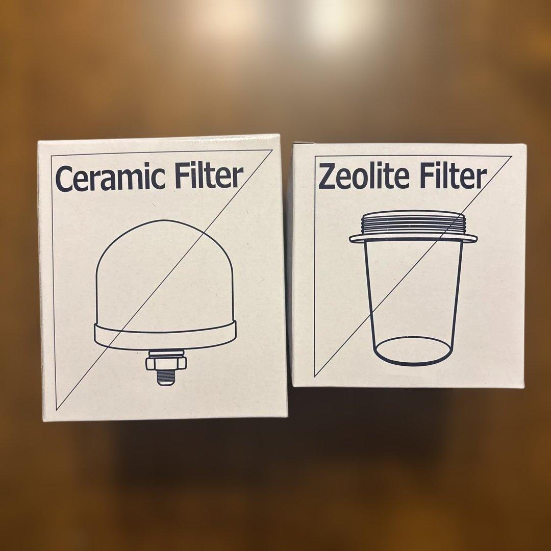 ポタポタクラブ　セラミックフィルター　ゼオライトフィルター のセット