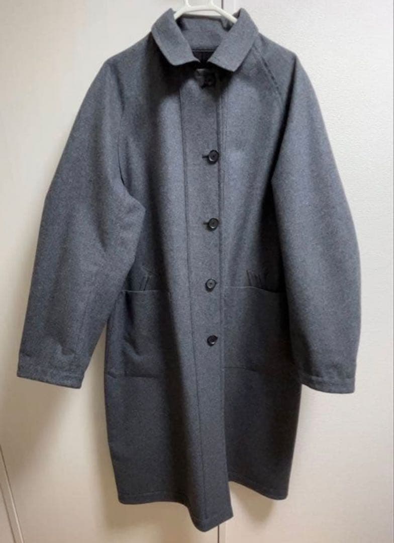 ジャケット・アウター AURALEE 20aw WOOL CASHMERE LAMINATECOAT
